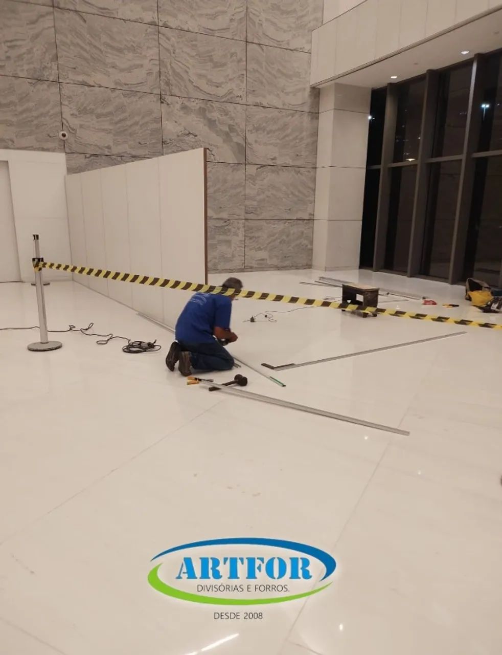 Locação Tapume Divisórias - Artfor - Foto 4