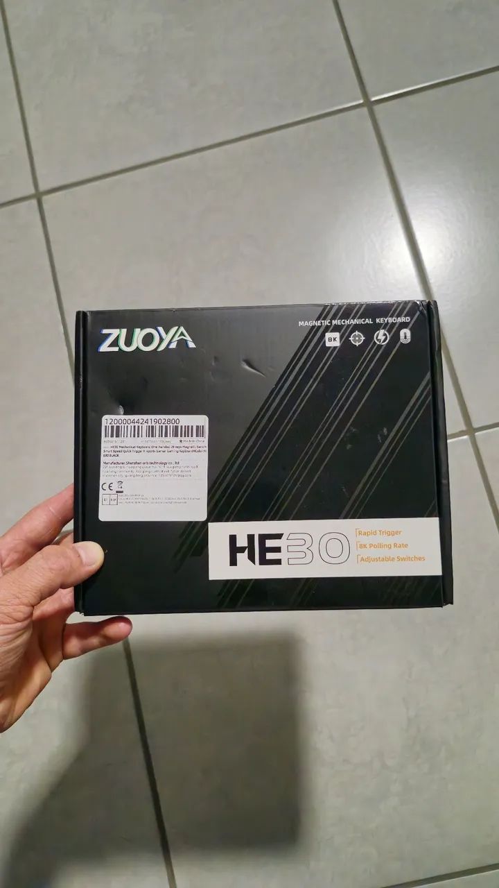 Teclado magnetico HE30.  Uma mão  - Foto 4