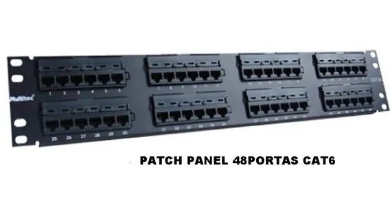 Patch Panel Pacific Netwirk cat.6 , 48p. - Foto 3