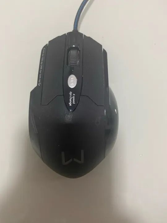 Mouse Gamer Warrior com 4 DPI
