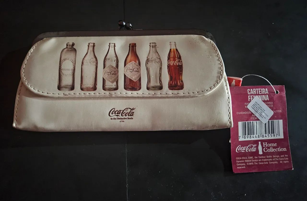 Bolsa Carteira Feminina Coca-cola