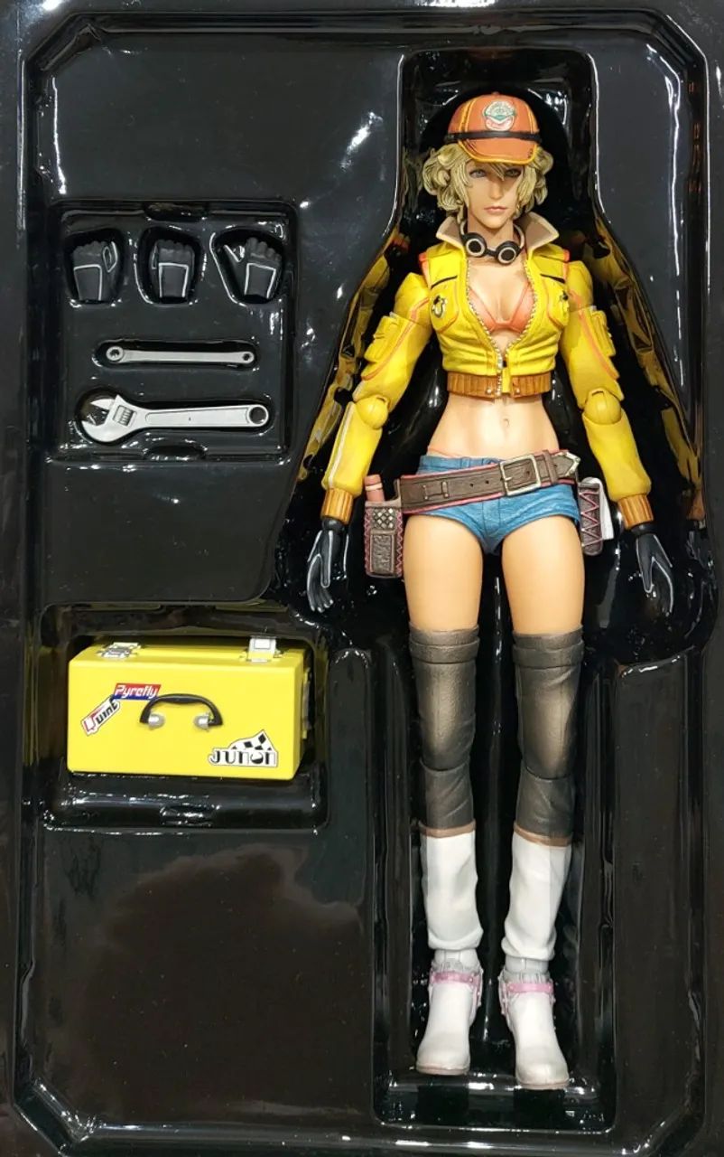 Play Arts Kai Final Fantasy Xv - Cindy Aurum - Foto 4