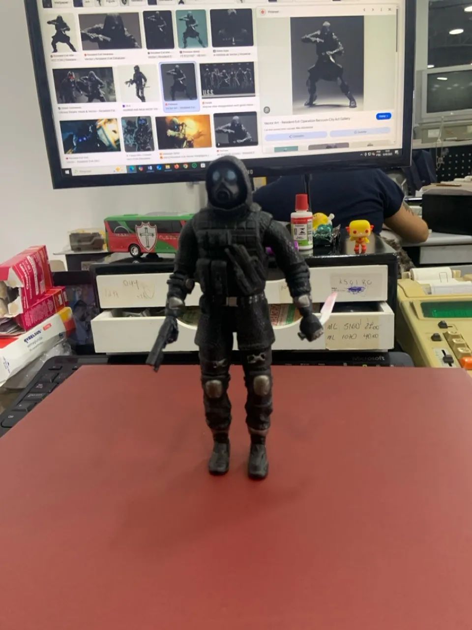 Resident Evil  requiem  neca Hunk vector operation raccon city STARS NEMESIS 