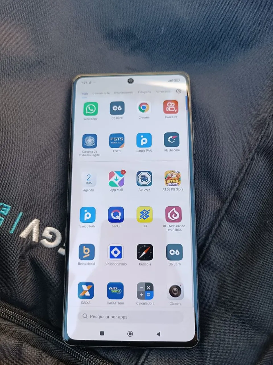 Xiaomi note 12 pro memória interna de 256 g e 4 g de memória ram