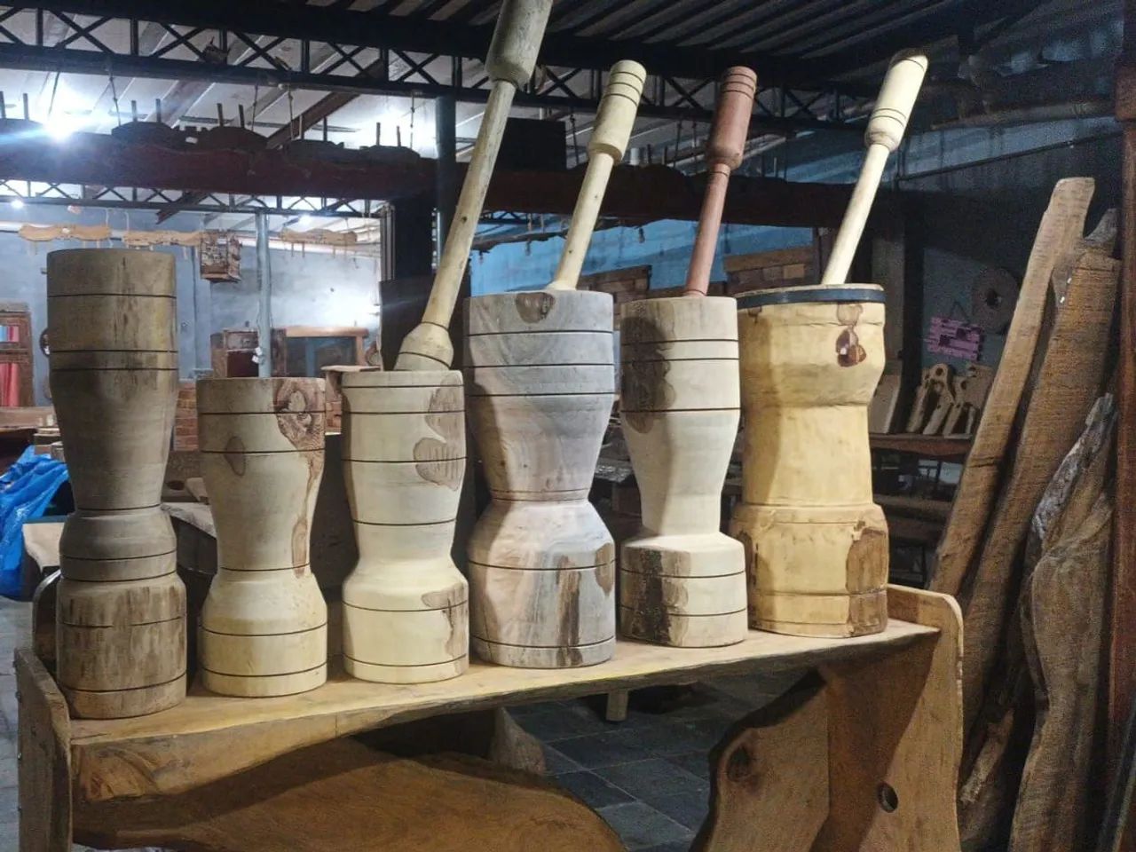 Pilão de Madeira  - Foto 2