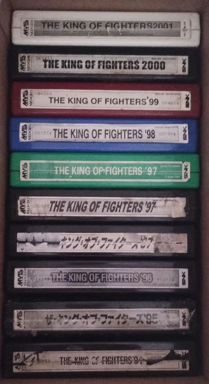 Lote 25 Cartuchos Neo Geo MVS - Coleção  (KOF, Samurai Shodown, Fatal Fury) - Foto 2