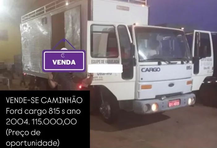 Caminhao pronto para trabalhar 
