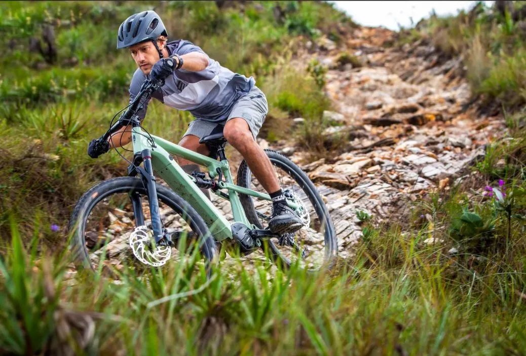 Bicicleta Elétrica Caloi Elite E-vibe FS PRO - Foto 6