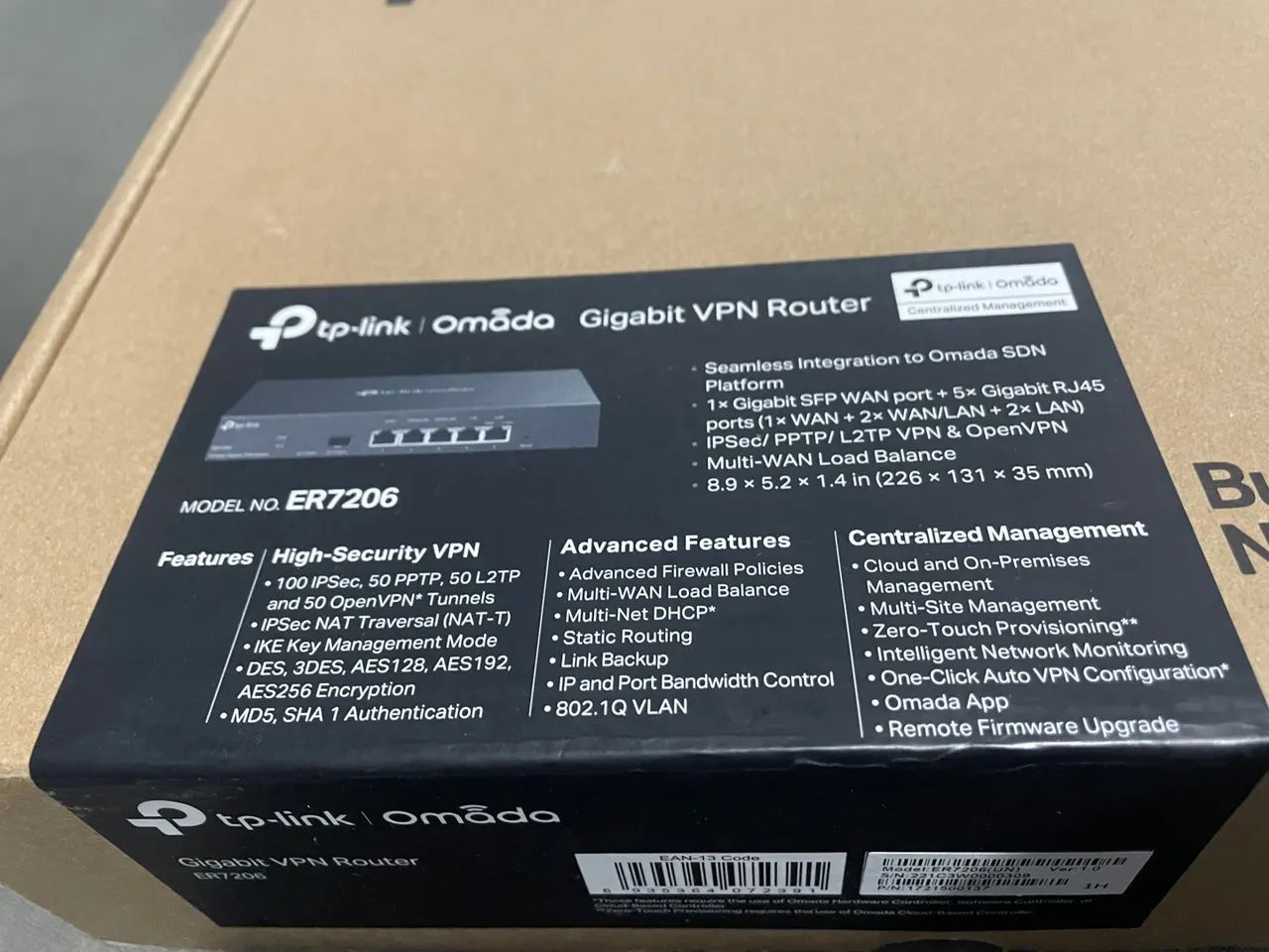 Roteador Tp-link Omada Tl-er7206 Gigabit VPN Load Balance Bivolt - Foto 2