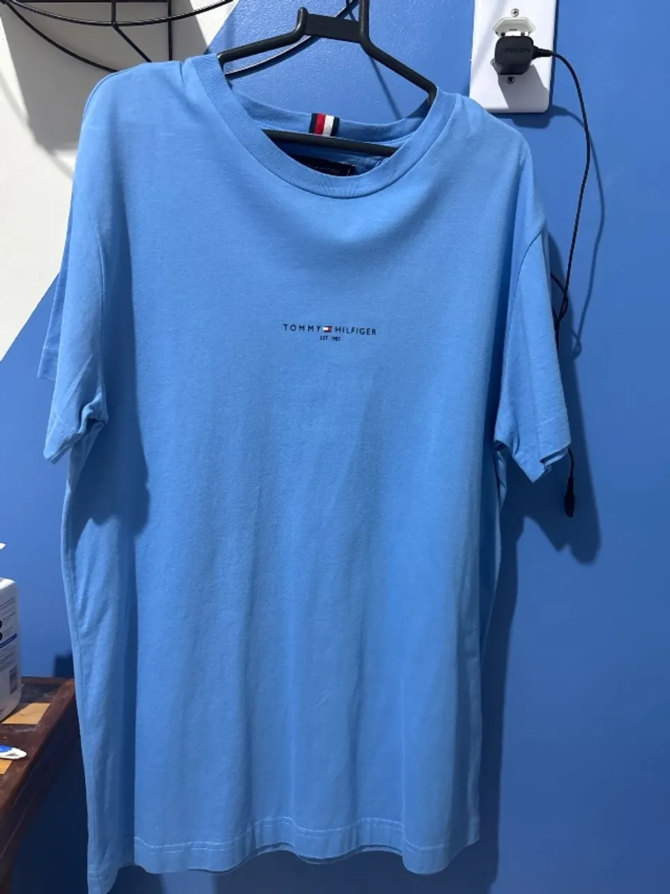 !ORIGINAL! Camisa Tommy azul TAMANHO M
