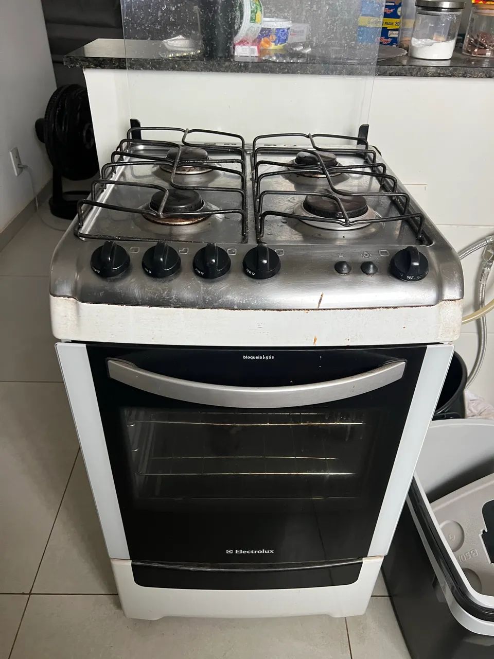Fogão 4 bocas Electrolux 