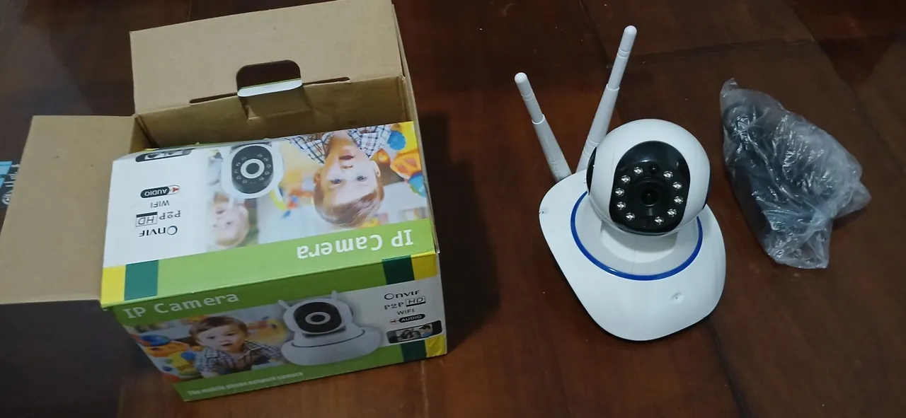 Câmera IP Wifi P2P HD - Segurança e Monitoramento