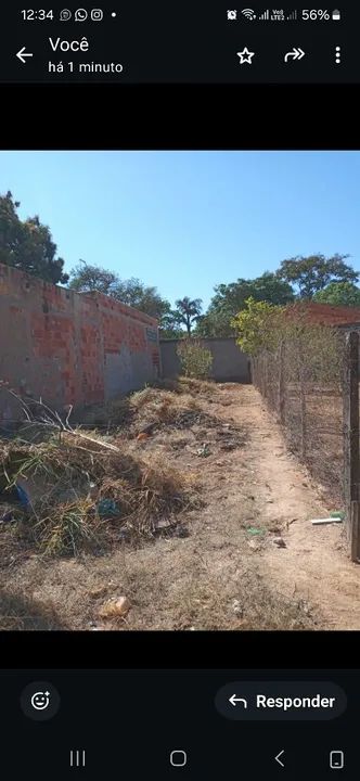 Vendo este lote no arapoangas quintas do Amanhecer próximo a chácara big brother 