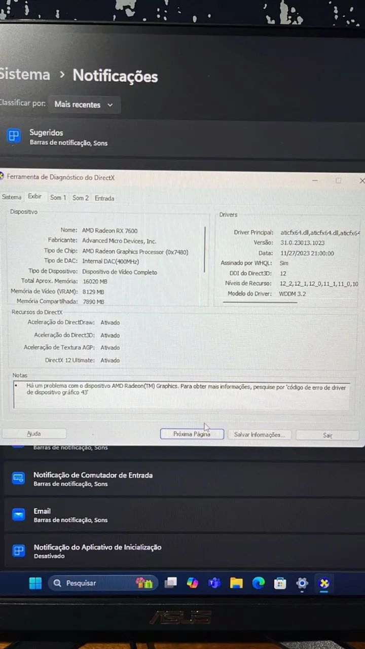 Computador Gamer COMPLETO (CPU + Monitor + Teclado + Fone + Mouse) - Foto 3