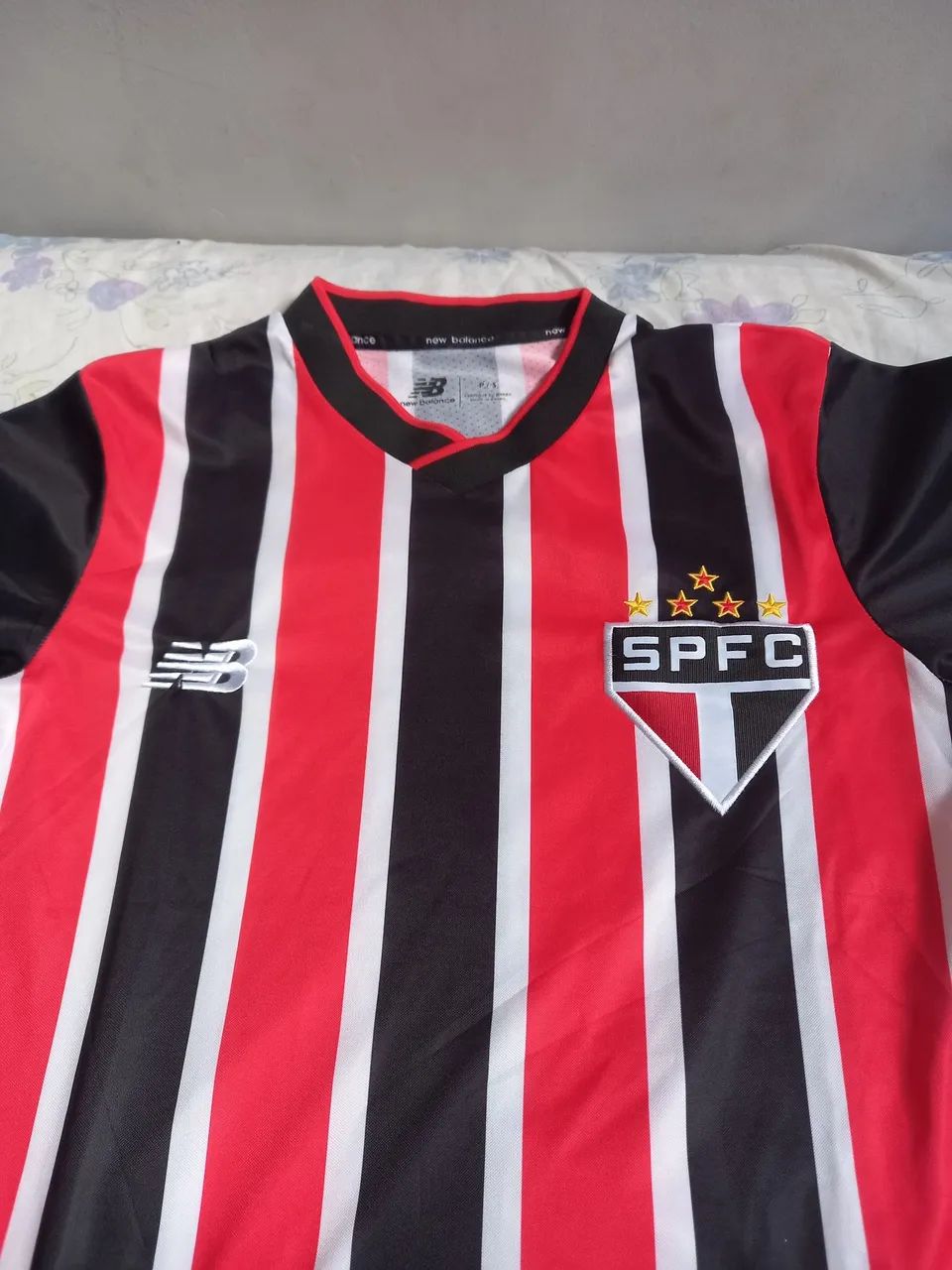 Camisa São Paulo Futebol Clube New Balance - Foto 4
