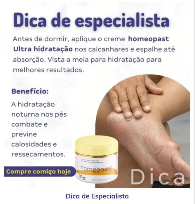 Homeopast Ultra Hidratação - Cuidado Completo para a Pele - Foto 6