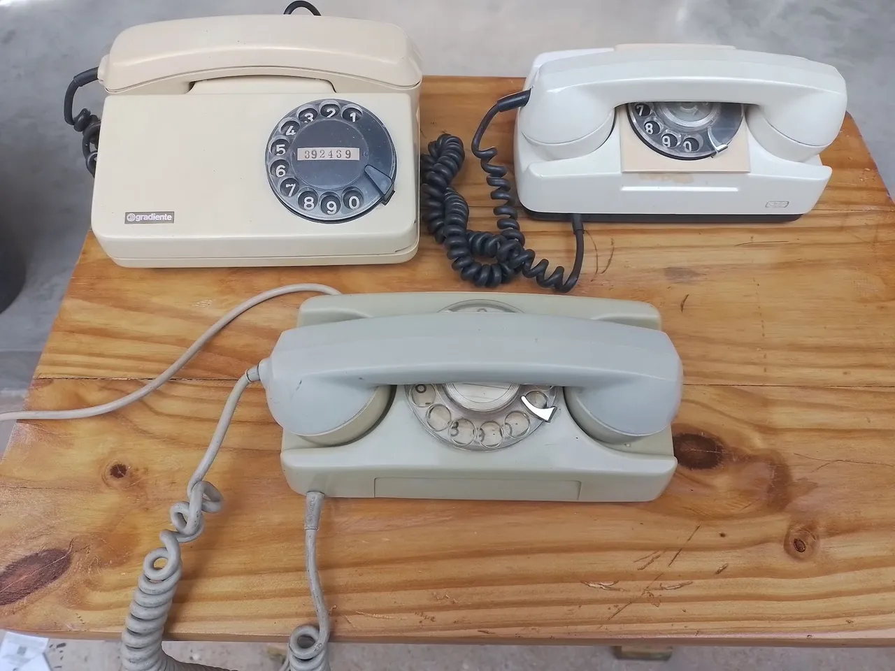 Telefones Vintage - Colecionador são os 3 por 180