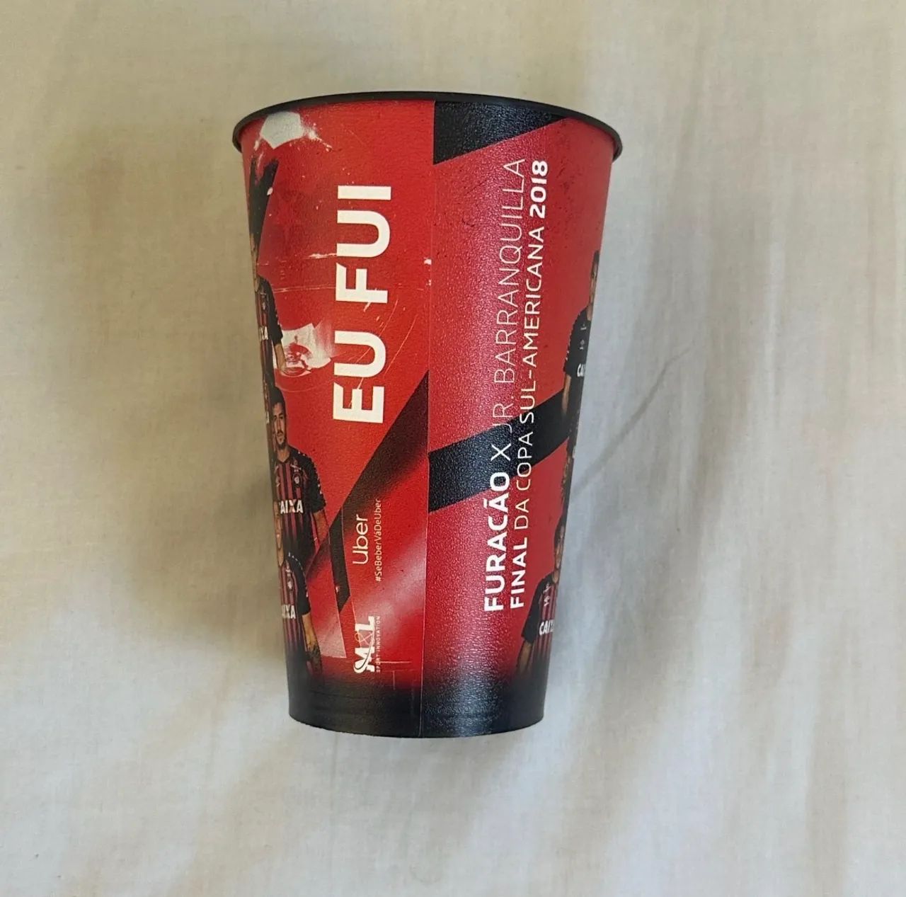 copo oficial de jogo final sul-americana 2018 athletico pr - Foto 3