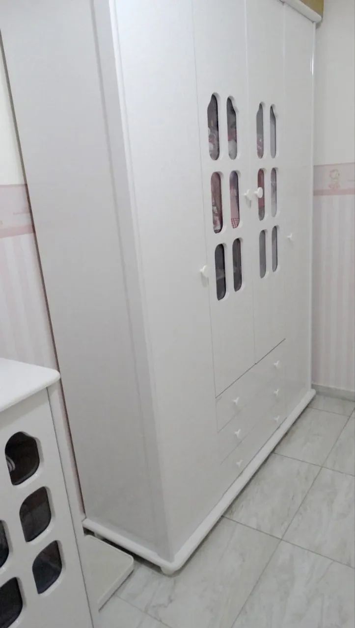 Guarda roupas e cômoda infantil Matic - Foto 2