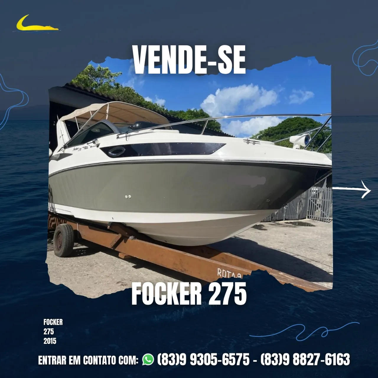 Lancha Focker 275