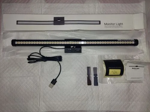 Luminária LED para Monitor - Iluminação perfeita para seu trabalho