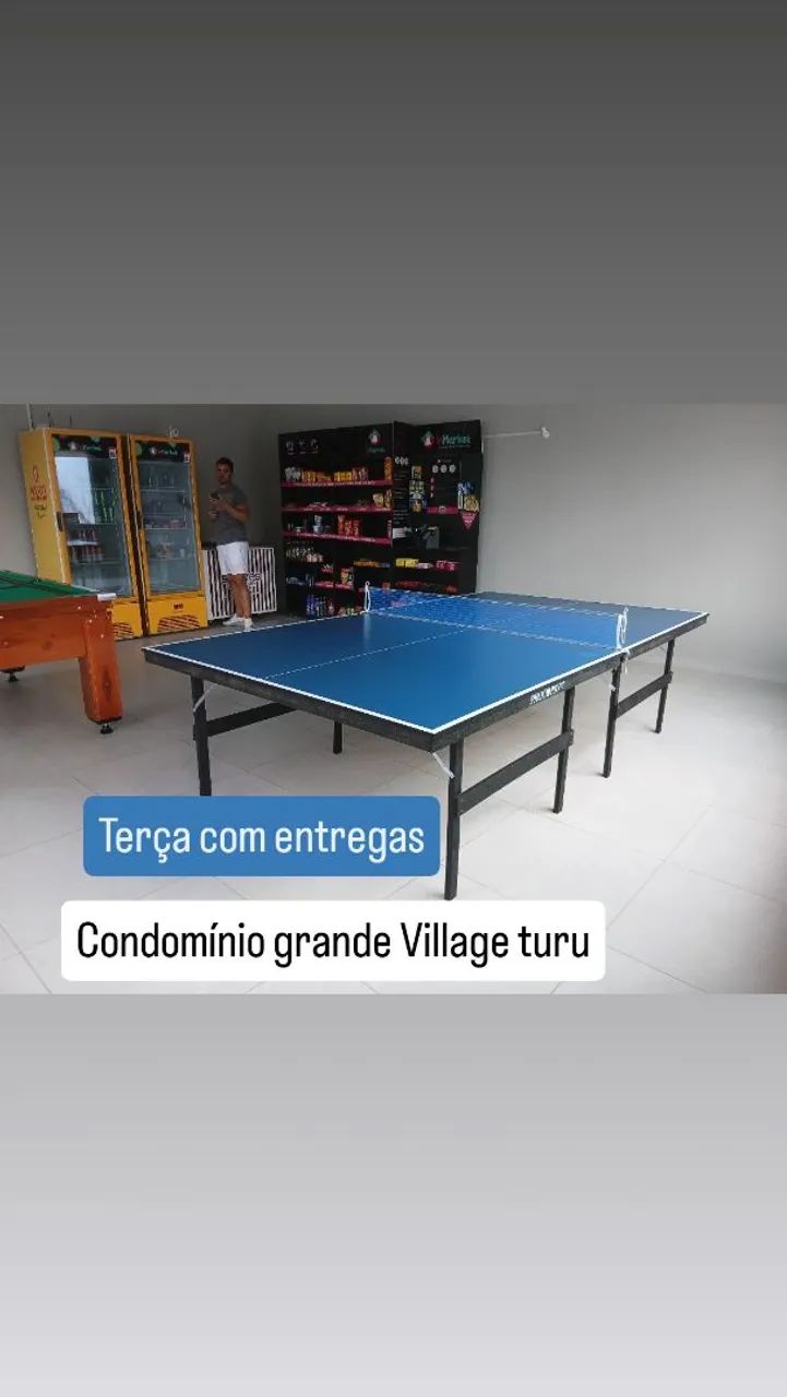 Ping pong,bilhar e sinuca
