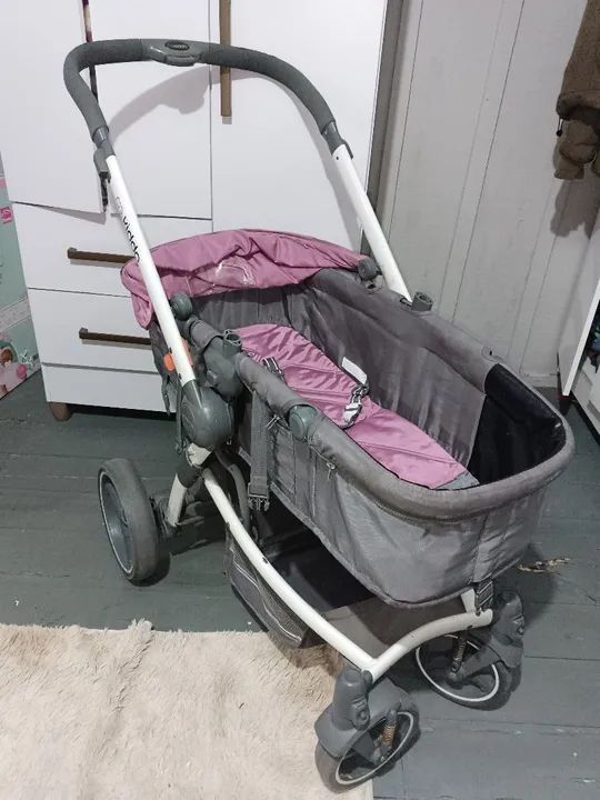 Carrinho e bebê conforto  - Foto 3
