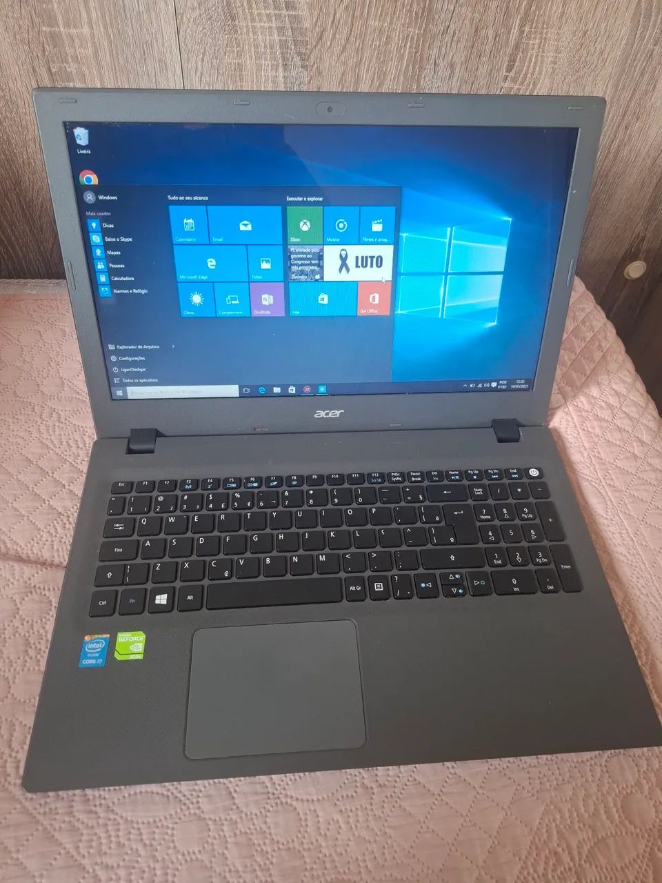 Acer i7 8Gb de RAM com placa da de vídeo,  acompanha carregador.  - Foto 2