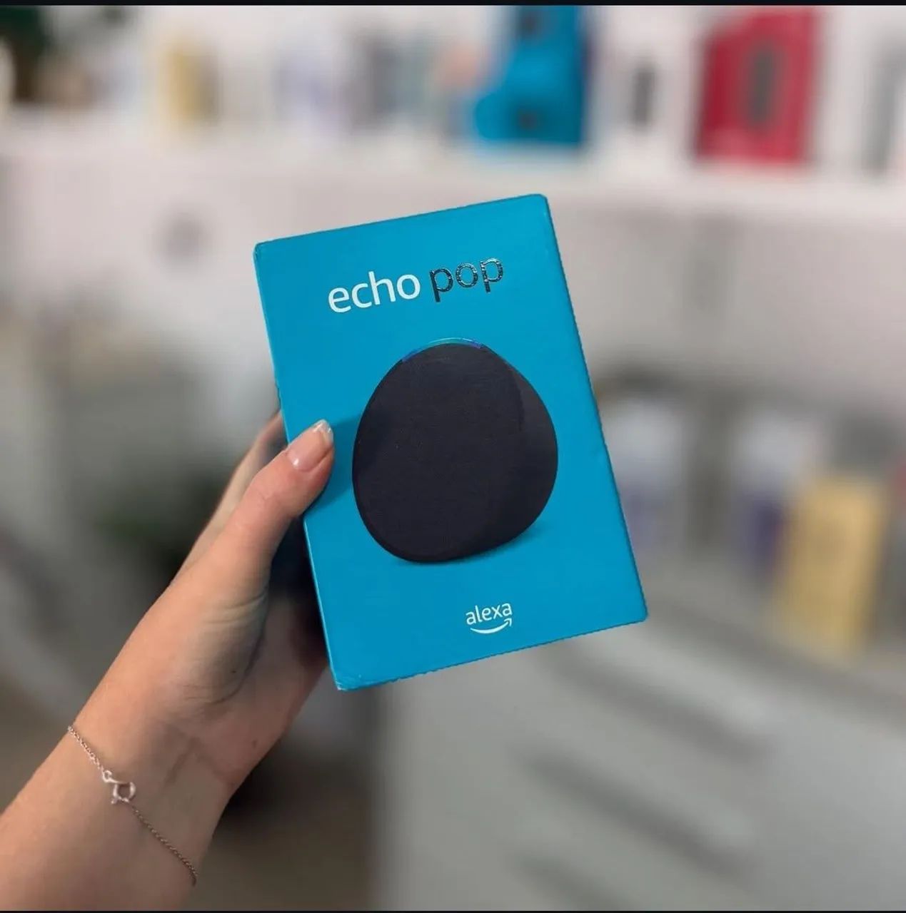 Alexa Echo Pop- Assistente de Voz Inteligente - Foto 5