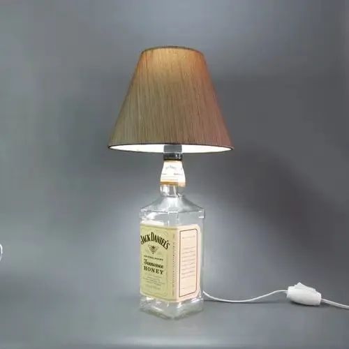 Abajur Artesanal Exclusivo - Garrafa Jack Daniels - Foto 2
