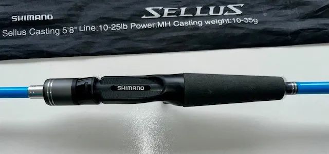 Vara para carretilha Shimano Sellus 5'8" (1,73m) 25Lbs SUC58MHA - Foto 4