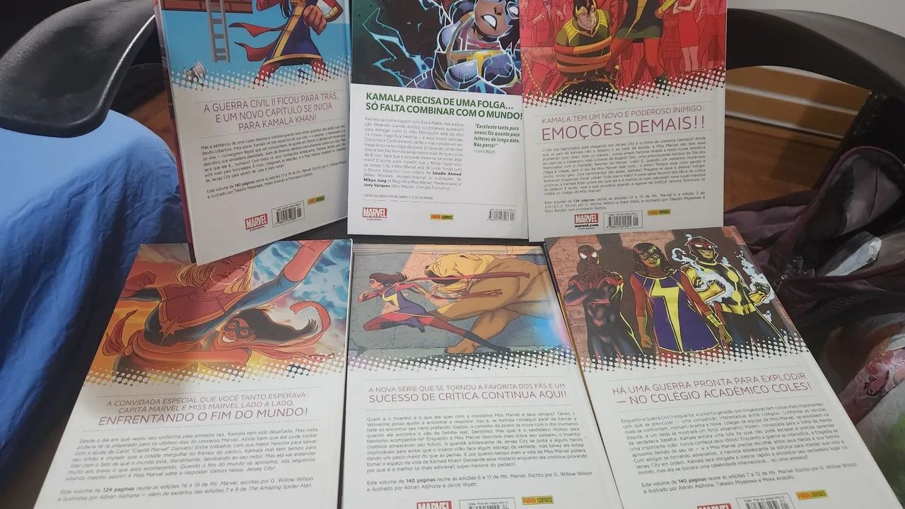 HQ Ms Marvel: Kamala Khan - Edições capa dura em português - Foto 4