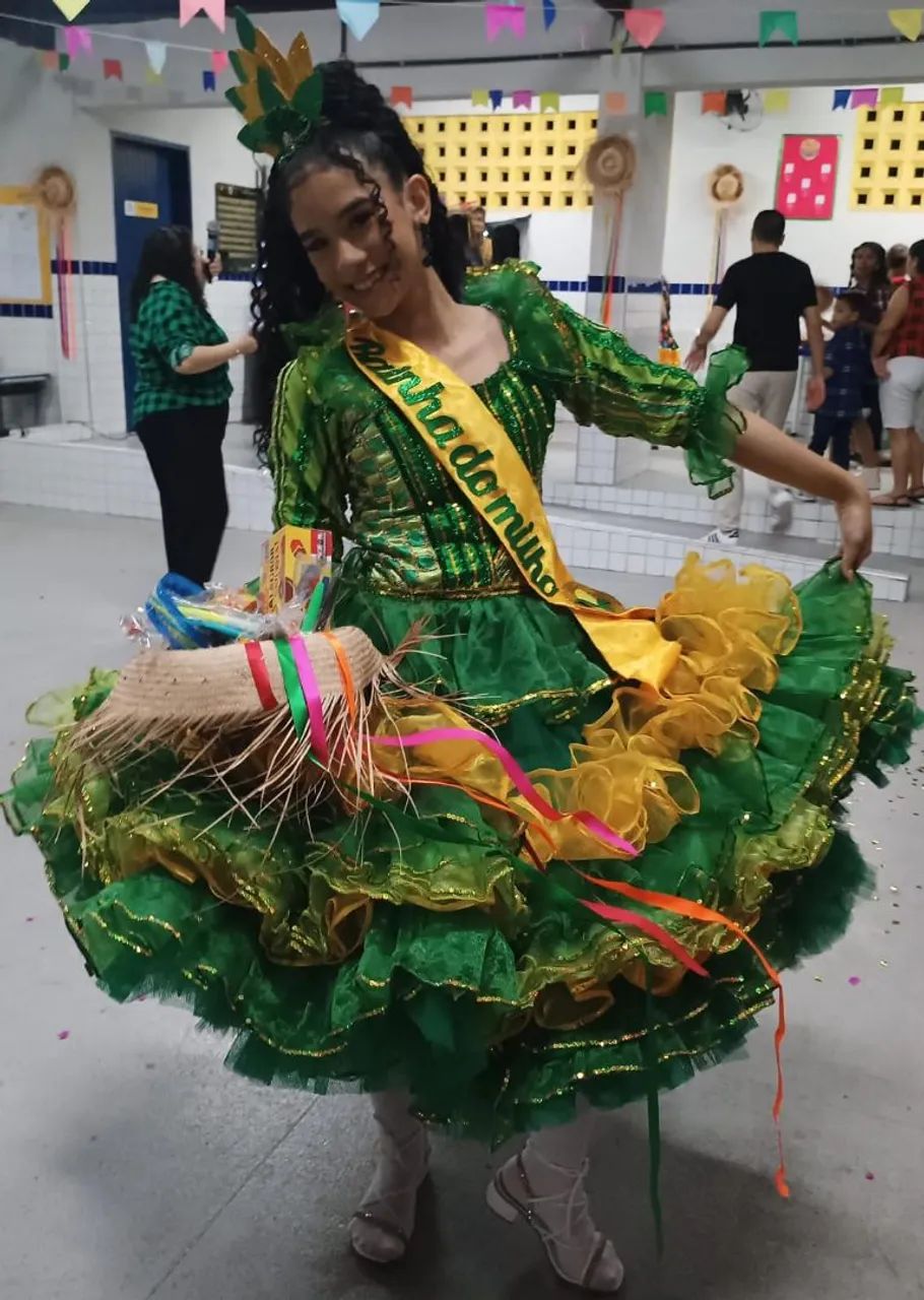 Aluguel de vestido de quadrilha Junino o ano todo - Foto 3