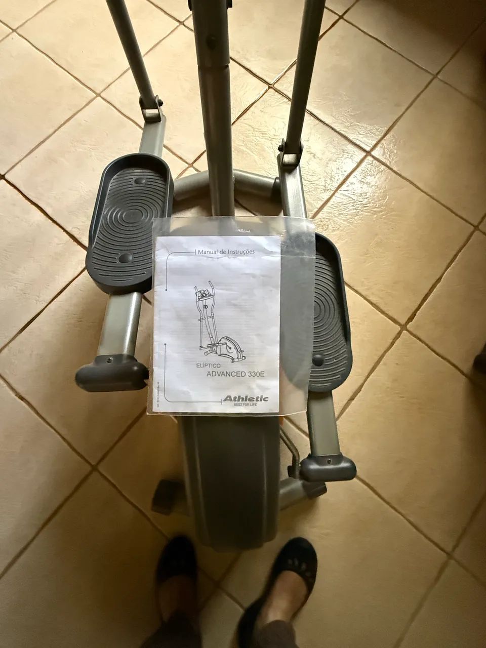 Elíptico  Atlhetic seminovo  , acompanha Manual - Foto 2