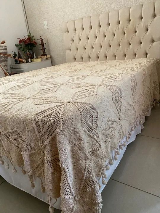 Colcha de crochê  - Foto 5