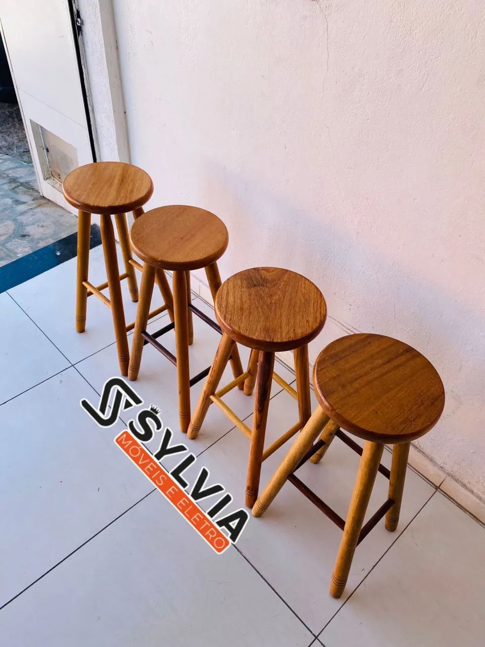 BANCO ALTO 70CM ANGELIM SEM ENCOSTO  - Foto 5