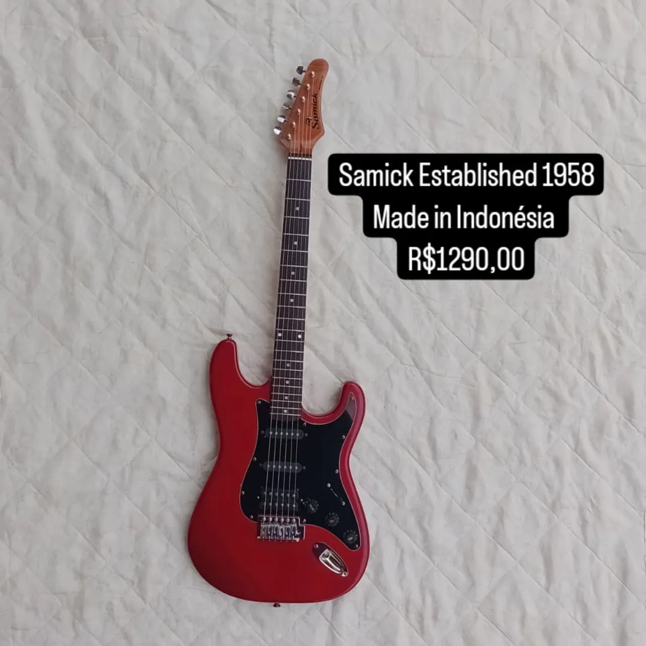 Guitarra Samick Established 1958