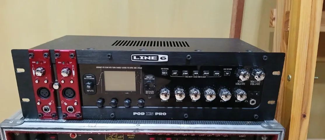 ギター LINE 6 POD X3 PRO PROCESSADOR LINE 6 POD X3 PRO (RACK) - Instrumentos musicais