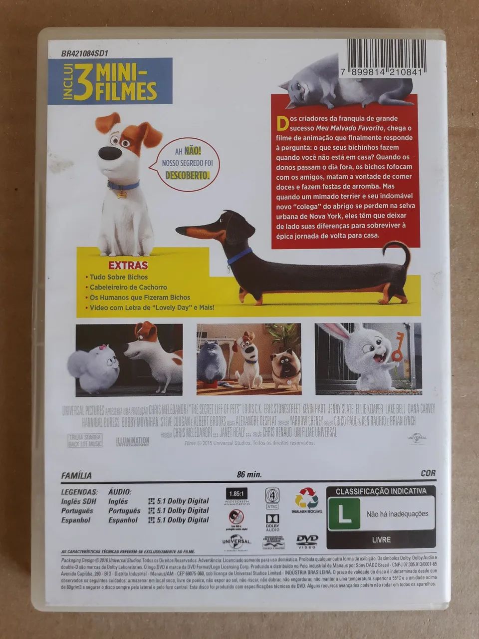 DVDs Angry Birds e Pets - Foto 5
