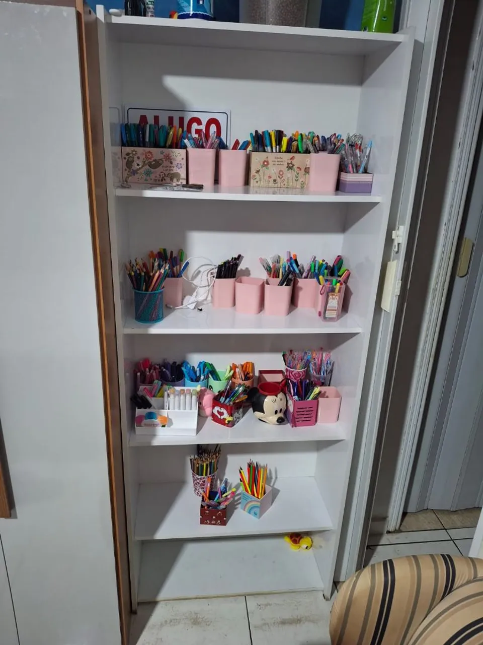 Vendo Estante Organizadora de Escritório Branca