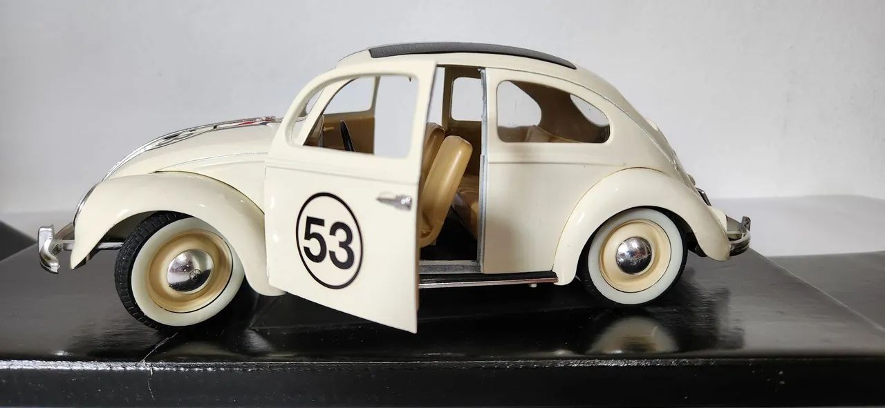 FUSCA MINIATURA SOLIDO PRESTIGE HERBIE 1/18 - Foto 5