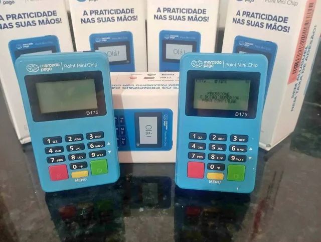 MAQUINA DE CARTÃO POINT MINI CHIP -  PRONTA ENTREGA - Foto 5