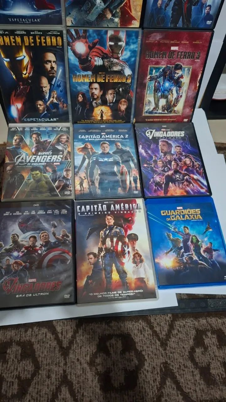 Combo de DvDs de Os Vingadores - Foto 3