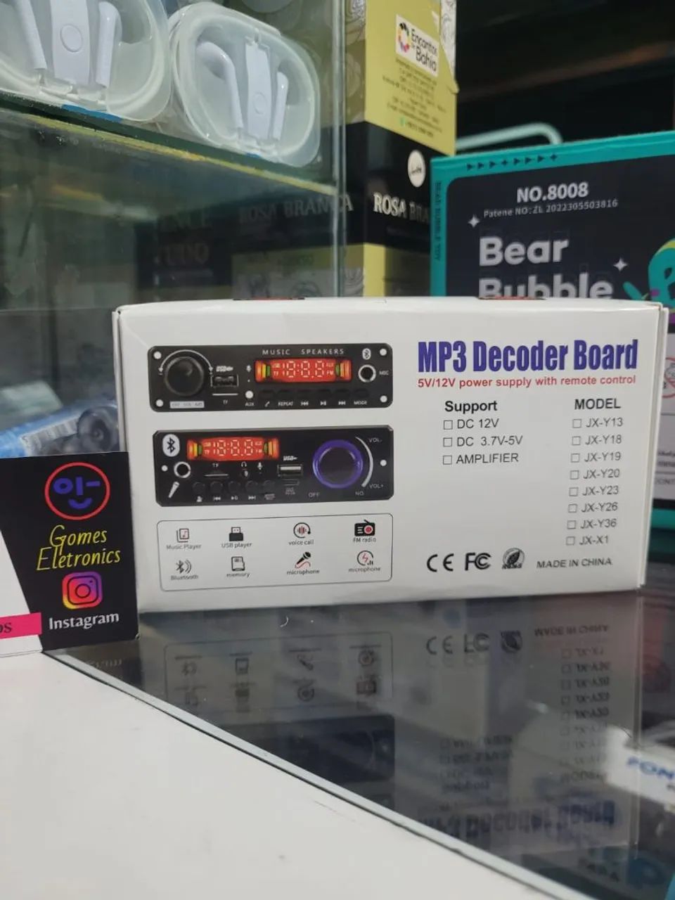 Placa MP3 Amplificada 2x100W Bluetooth 5.0 - Foto 3