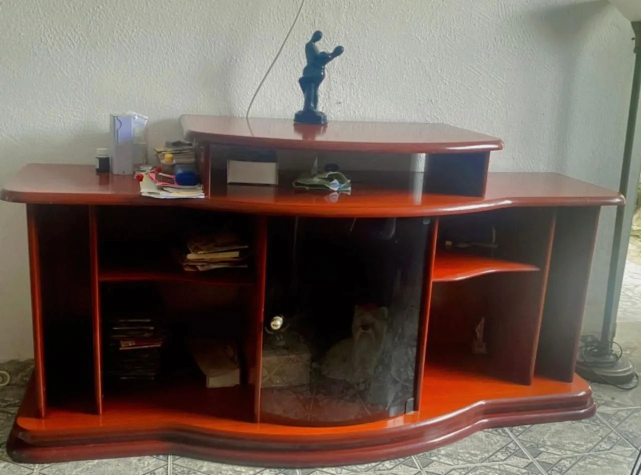 Estante de TV em Madeira Maciça - Foto 5