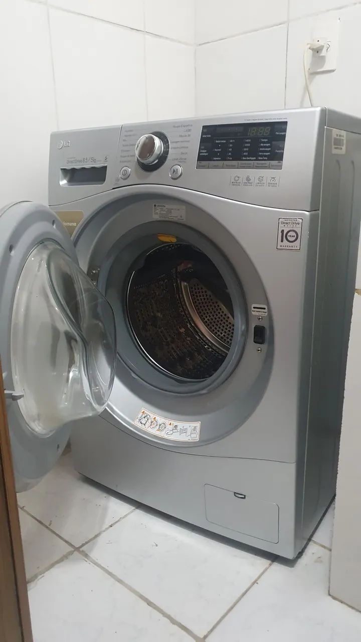 Máquina Lava e Seca LG 8,5 / 5kg Direct Drive Usada - Foto 2