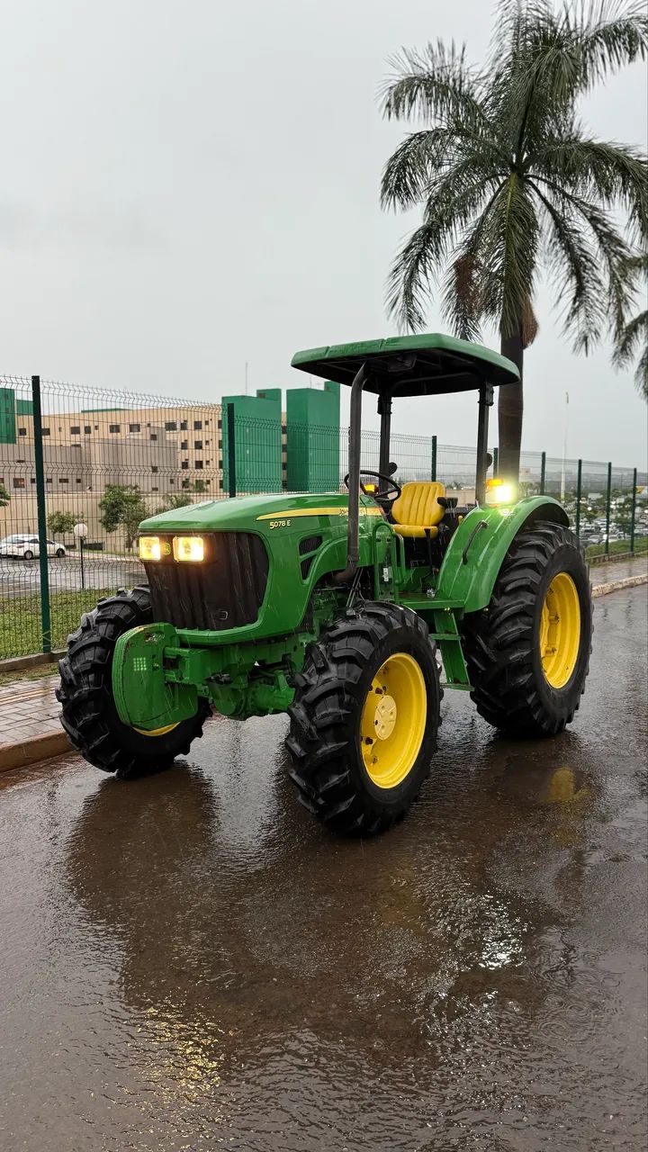 Trator 5078e para pessoas exigentes 