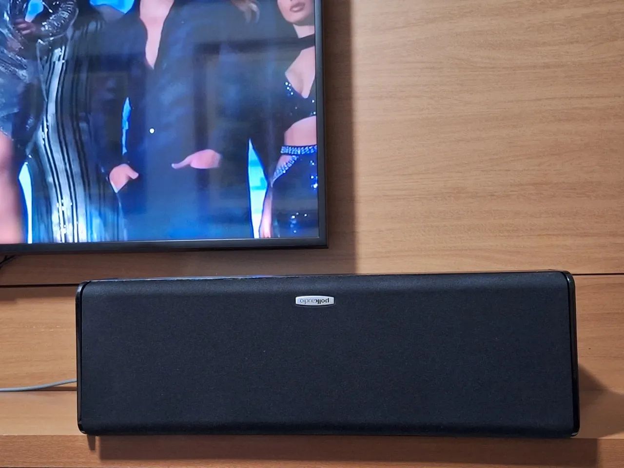 CAIXA CENTRAL POLKAUDIO CS20 BLACK (150w) - Foto 4