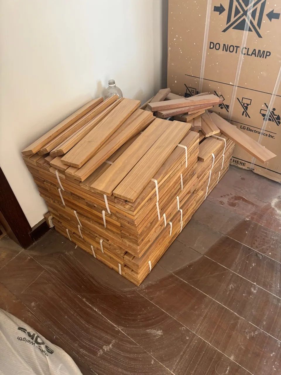 Tacão de sucupira amarela novos   - Foto 2