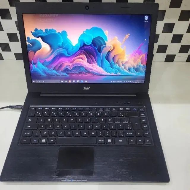Notebook Sim + 4GB RAM 500GB armazenamento 